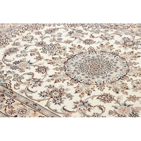 Tappeto Nain 9La Persia bianco verde 127x197