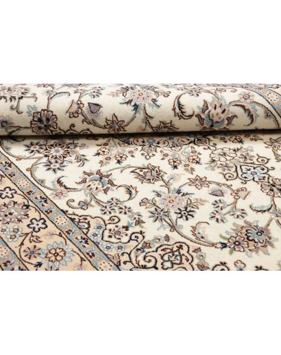 Tappeto Nain 9La Persia bianco verde 127x197