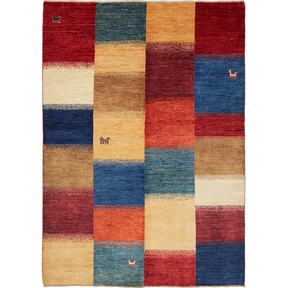 Tappeto Fun Collection Pakistan marrone grigio 166x235 Tappeto Fun Collection Pakistan marrone grigio 166x235