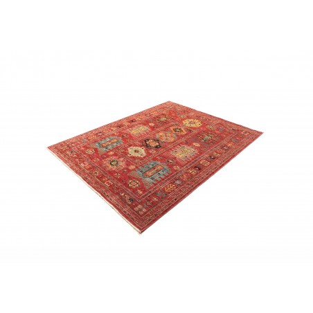 Tappeto Tribal Pakistan rosso grigio 151x192