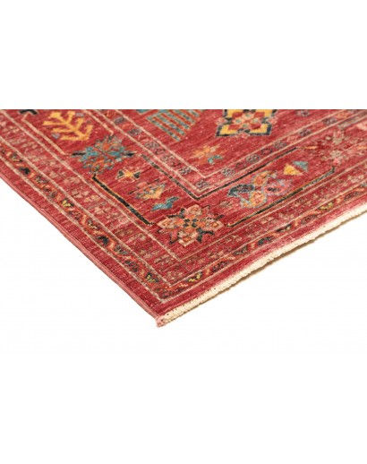 Tappeto Tribal Pakistan rosso grigio 151x192