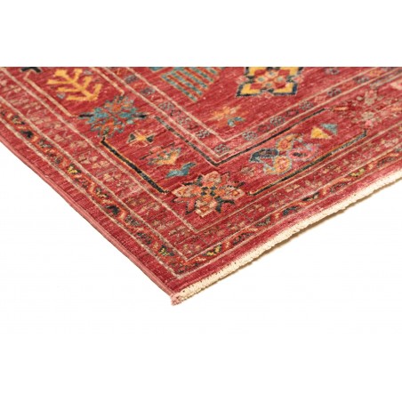 Tappeto Tribal Pakistan rosso grigio 151x192