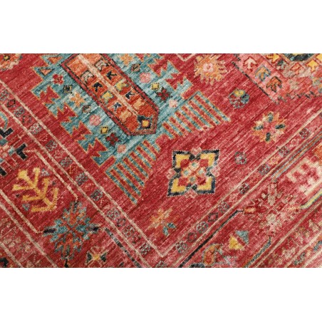 Tappeto Tribal Pakistan rosso grigio 151x192