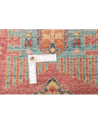 Tappeto Tribal Pakistan rosso grigio 151x192
