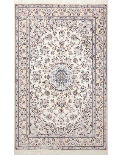 Tappeto Nain 9La Persia bianco grigio 135x210