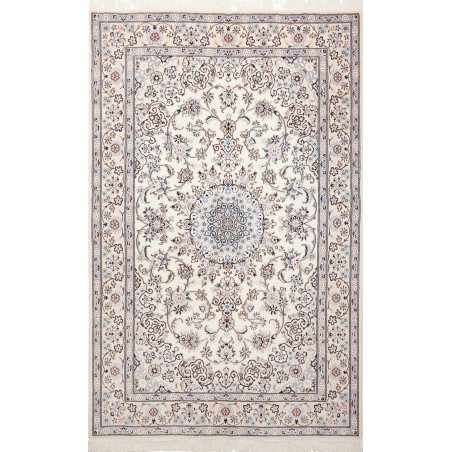 Tappeto Nain 9La Persia bianco grigio 135x210
