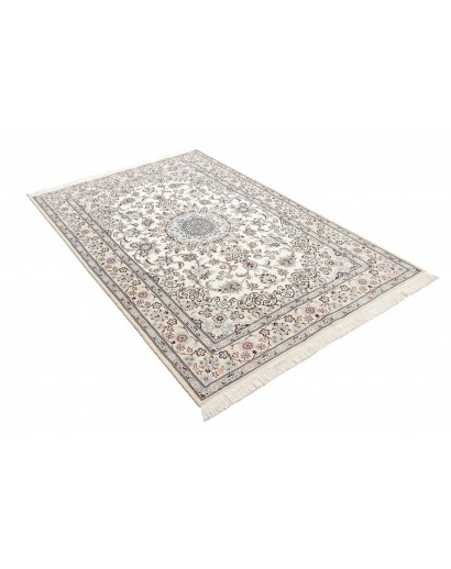 Tappeto Nain 9La Persia bianco grigio 135x210