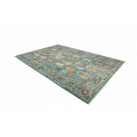 Tappeto Tribal Pakistan grigio verde 239x341