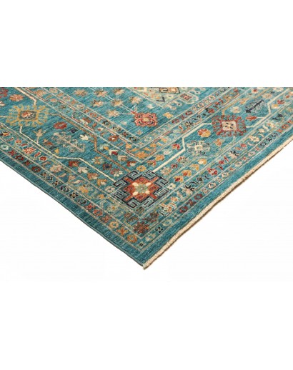 Tappeto Tribal Pakistan grigio verde 239x341