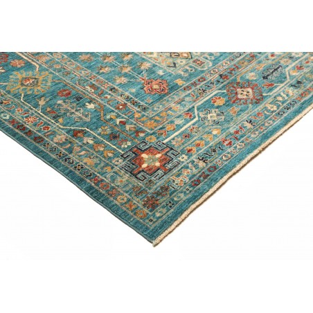Tappeto Tribal Pakistan grigio verde 239x341