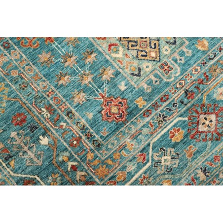 Tappeto Tribal Pakistan grigio verde 239x341