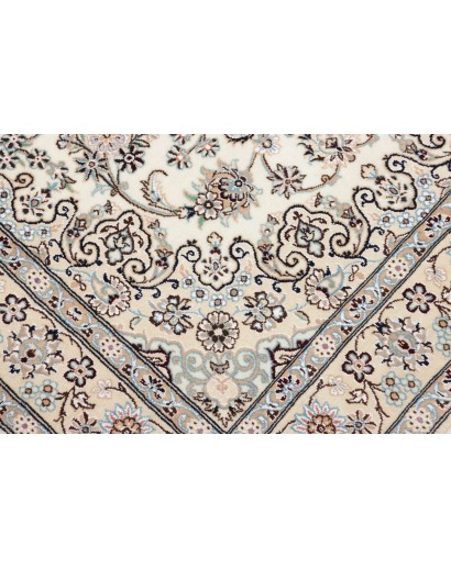 Tappeto Nain 9La Persia bianco grigio 135x210