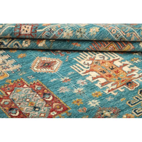 Tappeto Tribal Pakistan grigio verde 239x341