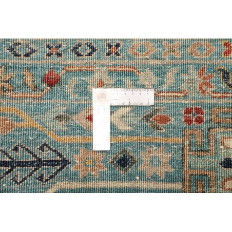 Tappeto Tribal Pakistan grigio verde 239x341
