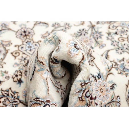 Tappeto Nain 9La Persia bianco grigio 135x210