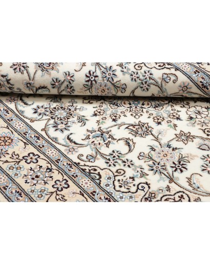 Tappeto Nain 9La Persia bianco grigio 135x210