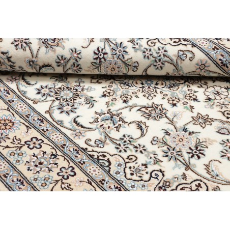 Tappeto Nain 9La Persia bianco grigio 135x210