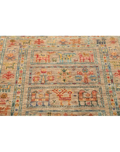 Tappeto Rubin Pakistan marrone grigio 81x129