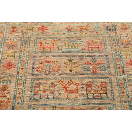 Tappeto Rubin Pakistan marrone grigio 81x129