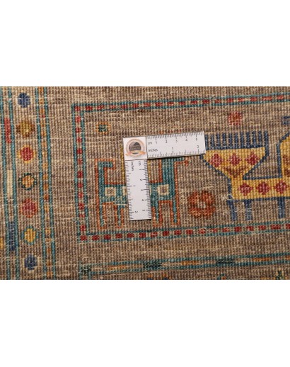 Tappeto Rubin Pakistan marrone grigio 81x129