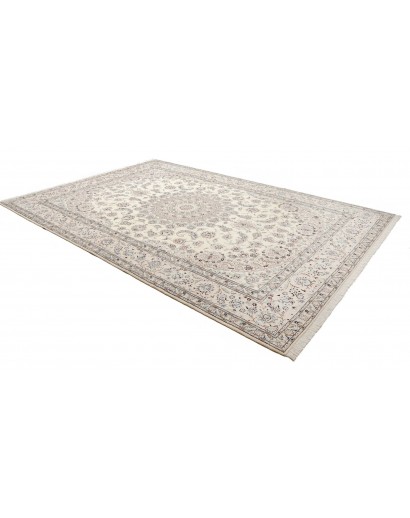 Tappeto Nain 9La Persia bianco azzurro 246x360