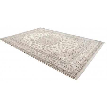 Tappeto Nain 9La Persia bianco azzurro 246x360