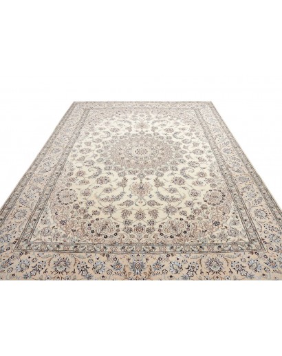 Tappeto Nain 9La Persia bianco azzurro 246x360