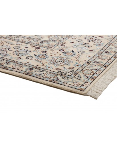Tappeto Nain 9La Persia bianco azzurro 246x360