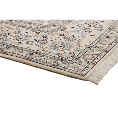 Tappeto Nain 9La Persia bianco azzurro 246x360