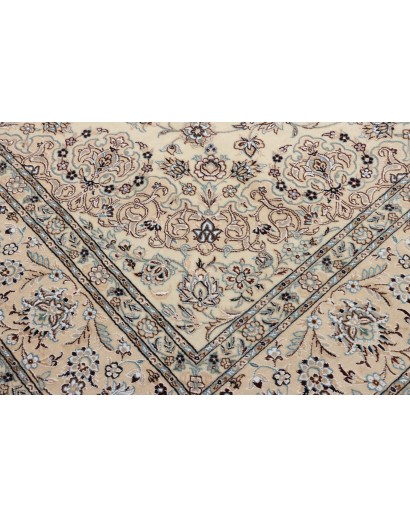 Tappeto Nain 9La Persia bianco azzurro 246x360