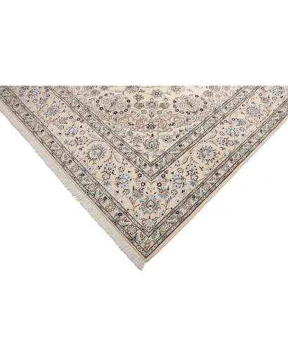 Tappeto Nain 9La Persia bianco azzurro 246x360