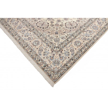 Tappeto Nain 9La Persia bianco azzurro 246x360