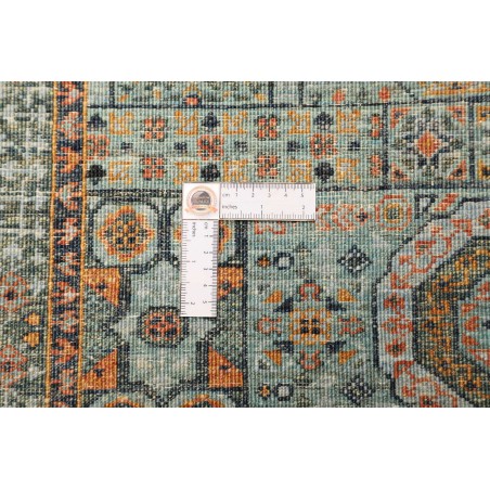 Tappeto Mamlouk Pakistan azzurro verde 85x126