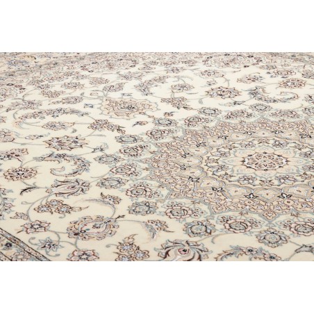 Tappeto Nain 9La Persia bianco azzurro 246x360