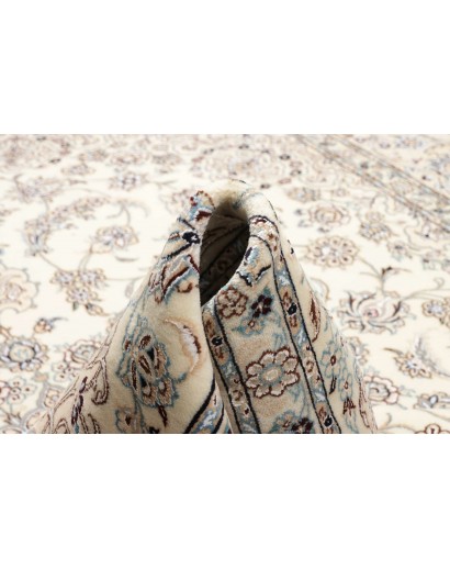 Tappeto Nain 9La Persia bianco azzurro 246x360