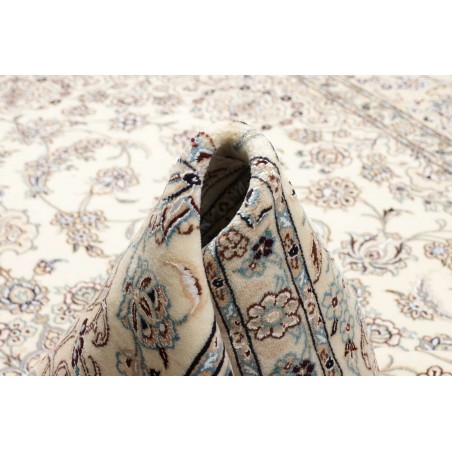 Tappeto Nain 9La Persia bianco azzurro 246x360