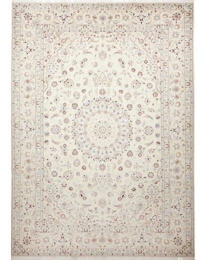 Tappeto Nain 9La Persia bianco verde 256x355