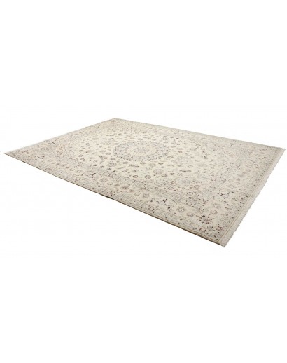 Tappeto Nain 9La Persia bianco verde 256x355