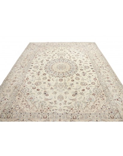 Tappeto Nain 9La Persia bianco verde 256x355
