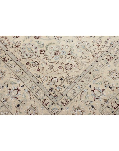 Tappeto Nain 9La Persia bianco verde 256x355