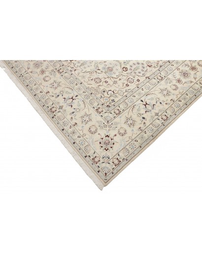 Tappeto Nain 9La Persia bianco verde 256x355
