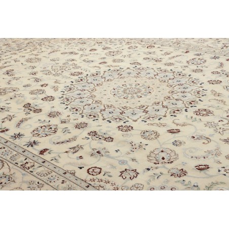 Tappeto Nain 9La Persia bianco verde 256x355