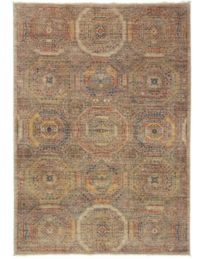 Tappeto Mamlouk Pakistan bianco 127x182