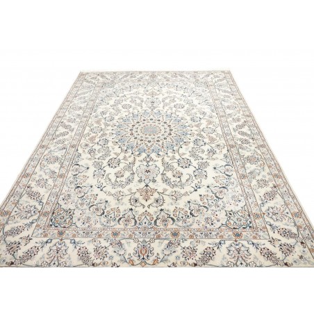 Tappeto Nain 9La Persia bianco grigio 196x300