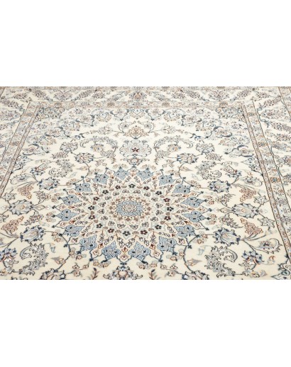 Tappeto Nain 9La Persia bianco grigio 196x300