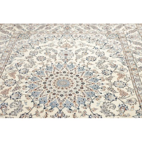 Tappeto Nain 9La Persia bianco grigio 196x300