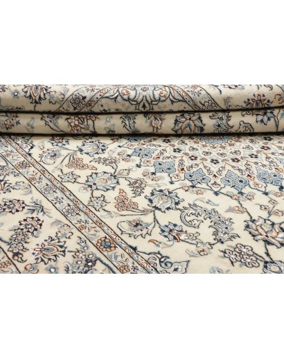 Tappeto Nain 9La Persia bianco grigio 196x300