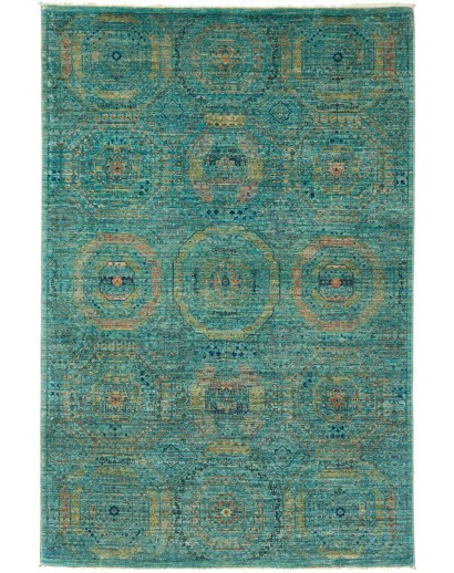 Tappeto Mamlouk Pakistan azzurro 124x189