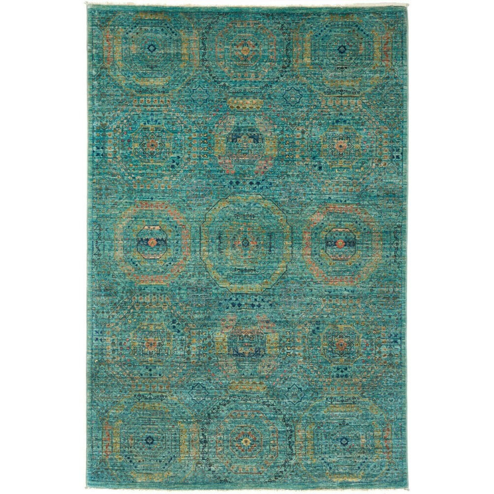 Tappeto Mamlouk Pakistan azzurro 124x189 Tappeto Mamlouk Pakistan azzurro 124x189