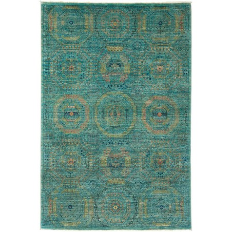 Tappeto Mamlouk Pakistan azzurro 124x189